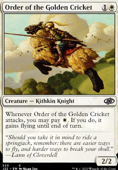 Featured card: Order of the Golden Cricket