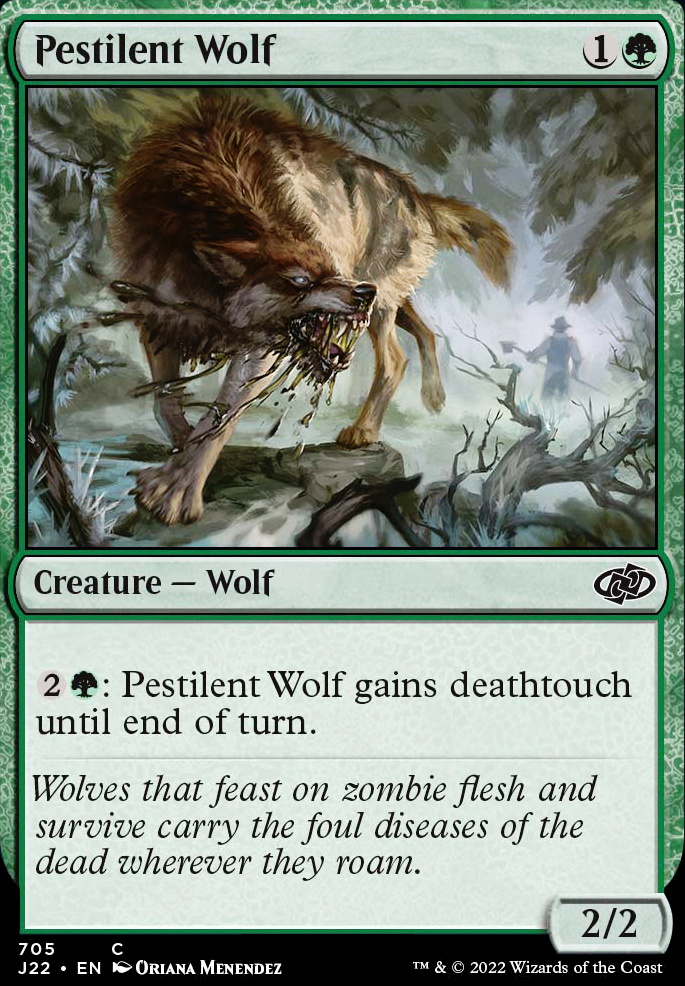 Pestilent Wolf feature for Green Eldrazi Stompy
