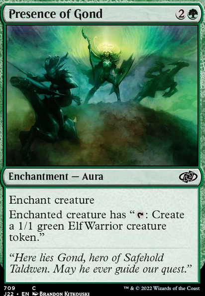 Presence of Gond feature for MorgothReturns' Elf Deck