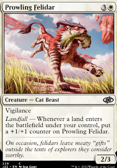 Featured card: Prowling Felidar