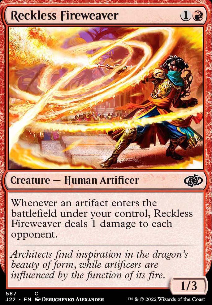 Reckless Fireweaver feature for Angel of Irrigation Systems