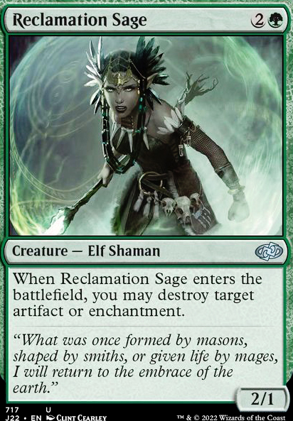 Reclamation Sage feature for Elf counters