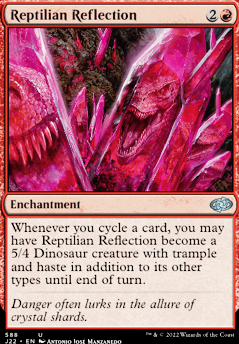 Featured card: Reptilian Reflection