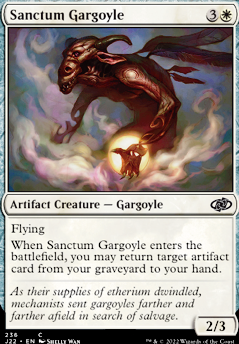Featured card: Sanctum Gargoyle