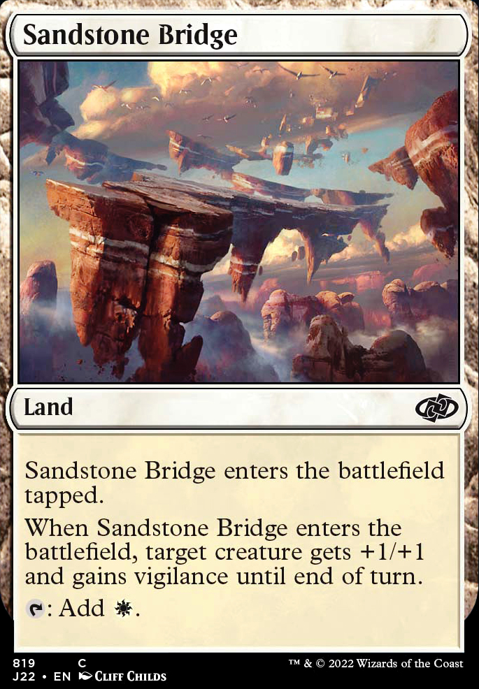 Featured card: Sandstone Bridge