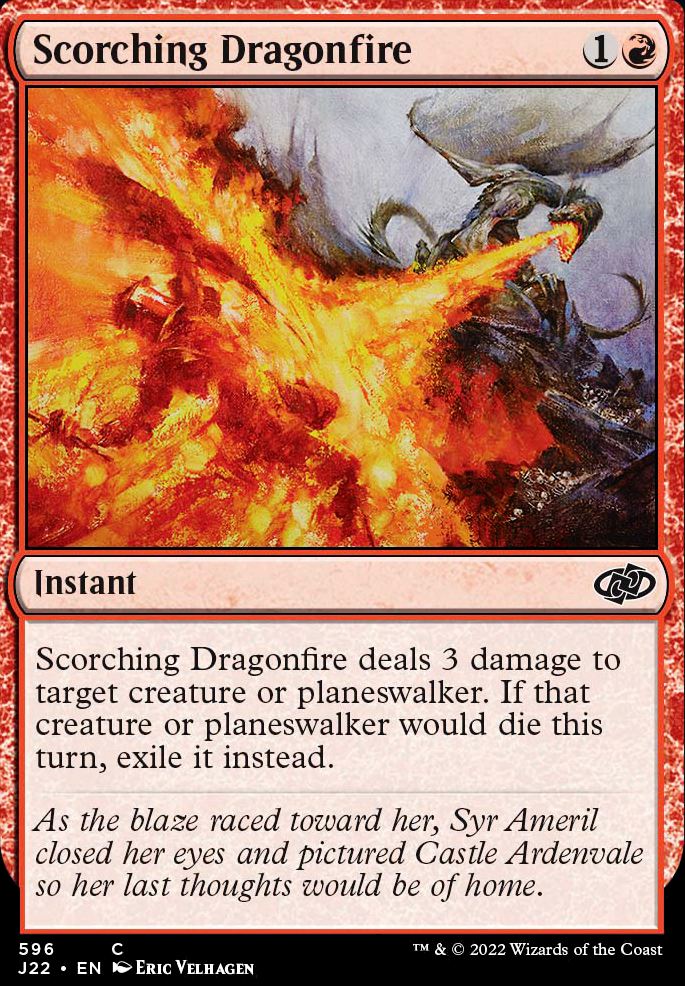 Featured card: Scorching Dragonfire