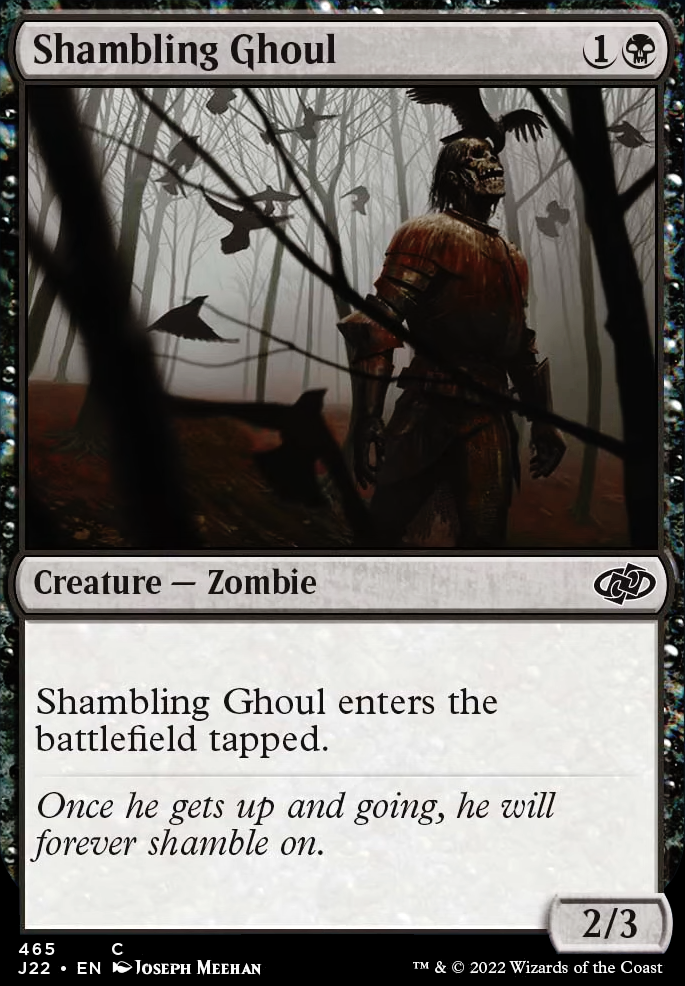 Featured card: Shambling Ghoul