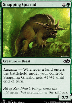Featured card: Snapping Gnarlid
