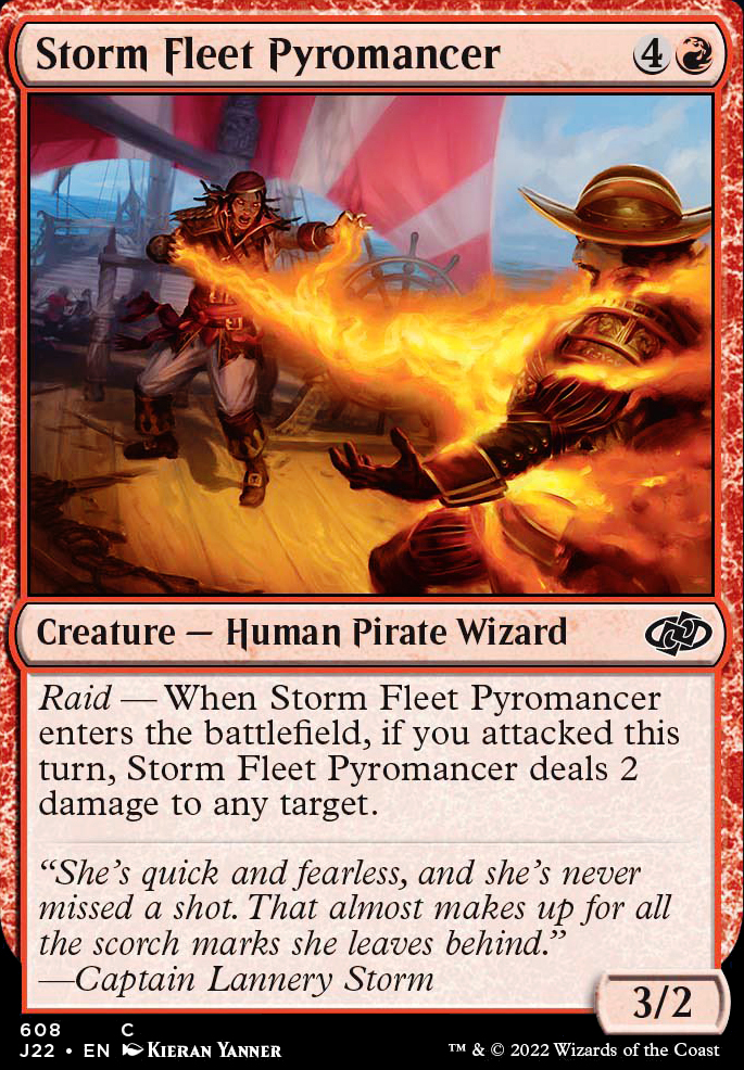 Featured card: Storm Fleet Pyromancer