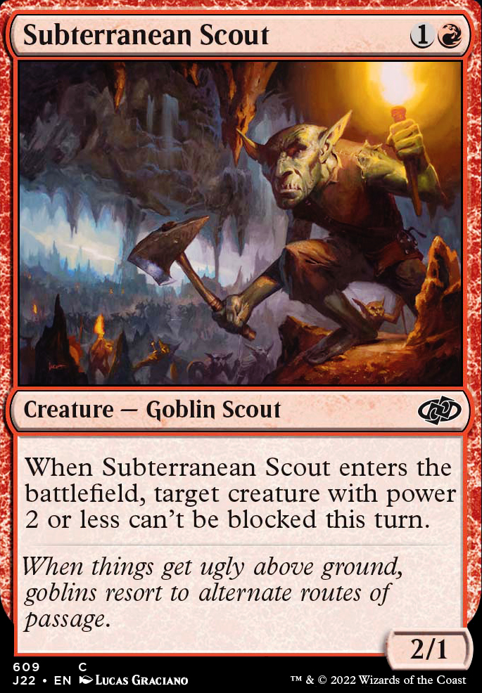 Featured card: Subterranean Scout