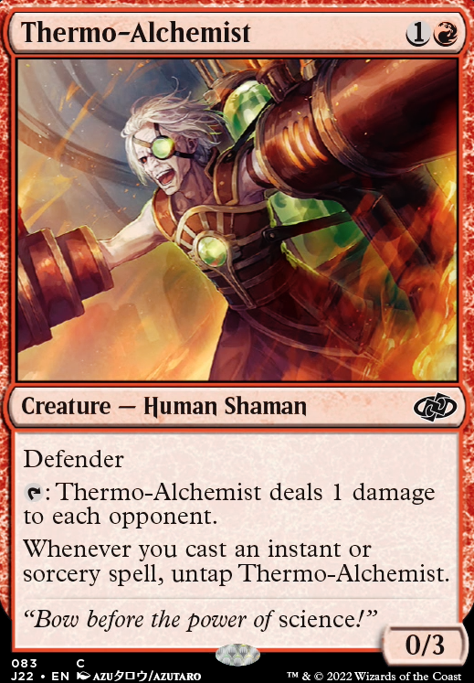Thermo-Alchemist feature for Pauper Pingers