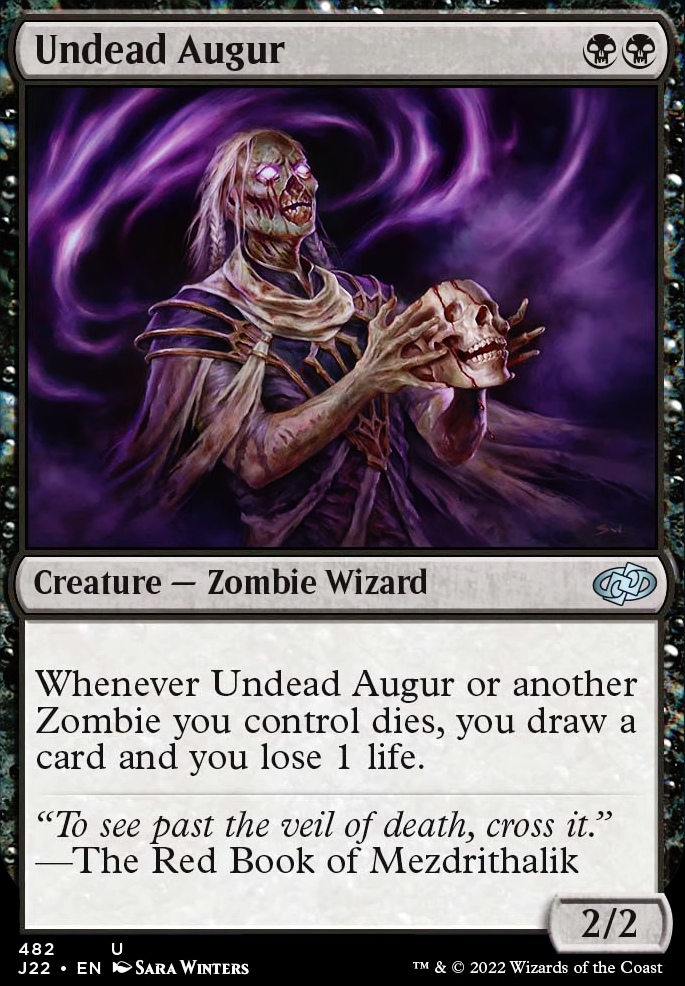 Undead Augur feature for Viscera and Teeth