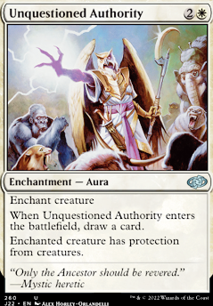 Featured card: Unquestioned Authority