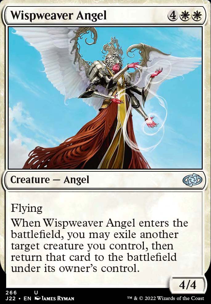 Featured card: Wispweaver Angel
