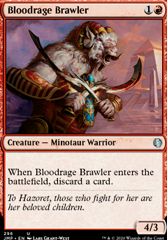 Bloodrage Brawler feature for Neheb, the worthy Minotaur commander