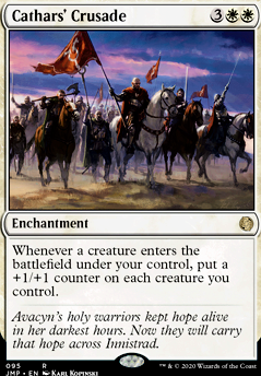Cathars' Crusade feature for EDH Darien's Soldiers