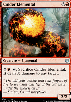 Featured card: Cinder Elemental