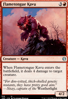 Featured card: Flametongue Kavu