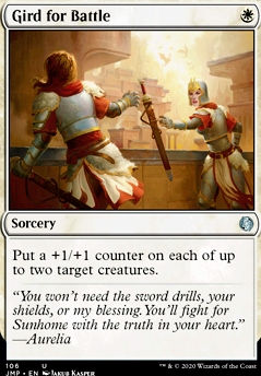 Featured card: Gird for Battle