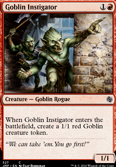 Goblin Instigator feature for Krenko Infinite Goblins