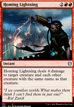 Featured card: Homing Lightning