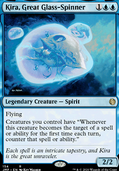 Featured card: Kira, Great Glass-Spinner