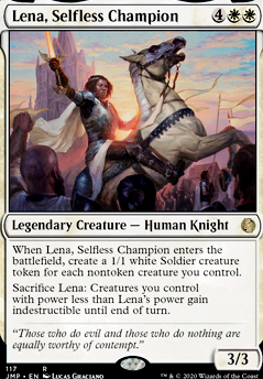 Featured card: Lena, Selfless Champion