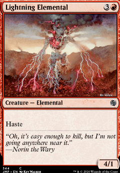 Featured card: Lightning Elemental