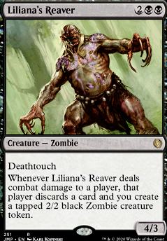 Liliana's Reaver feature for Sickening Horde