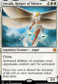 Linvala, Keeper of Silence feature for An Angel Named Mandy