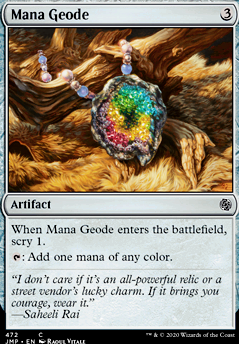 Mana Geode feature for Zombies I had on hand