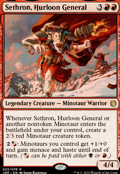 Sethron, Hurloon General feature for Horns that ram