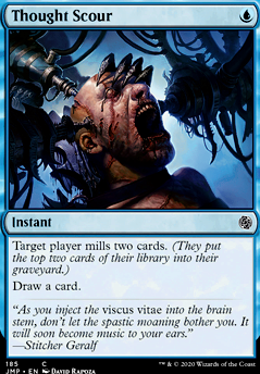 Thought Scour feature for Almost mono blue delver