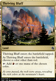 Featured card: Thriving Bluff
