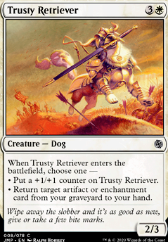Trusty Retriever feature for commander couple dog