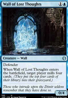 Featured card: Wall of Lost Thoughts