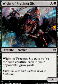 Wight of Precinct Six feature for Mana Rush Deck
