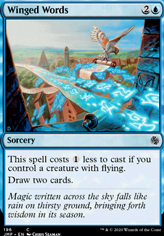 Winged Words feature for Murmuring Mystic Budget PDH
