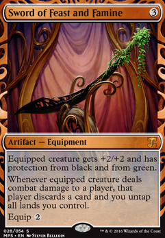 Featured card: Sword of Feast and Famine