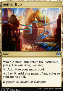 Aether Hub feature for Simic energy