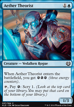 Aether Theorist feature for Yarok + Energy = Fun Theme