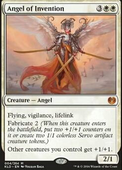 Angel of Invention feature for Boring Boros Tokens
