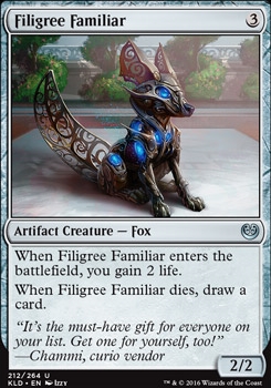 Filigree Familiar feature for Born from Aether