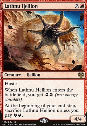Lathnu Hellion feature for Mono Red Aggro Budget