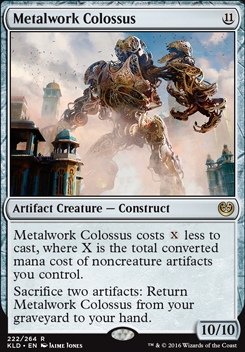 Featured card: Metalwork Colossus