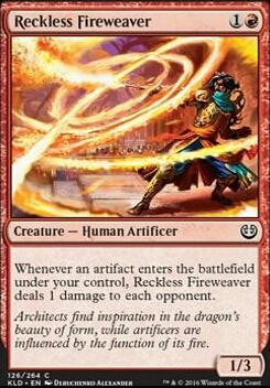 Featured card: Reckless Fireweaver
