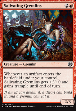 Featured card: Salivating Gremlins