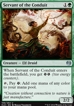 Servant of the Conduit feature for AER Sultai Elves