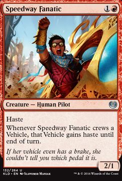 Featured card: Speedway Fanatic