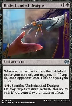 Featured card: Underhanded Designs